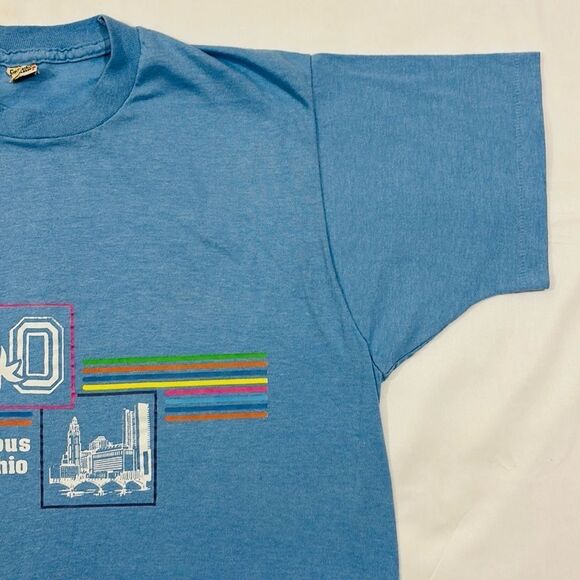 Vintage 1980’s Columbus Ohio State Single Stitch Short Sleeve Tee - Picture 4 of 7